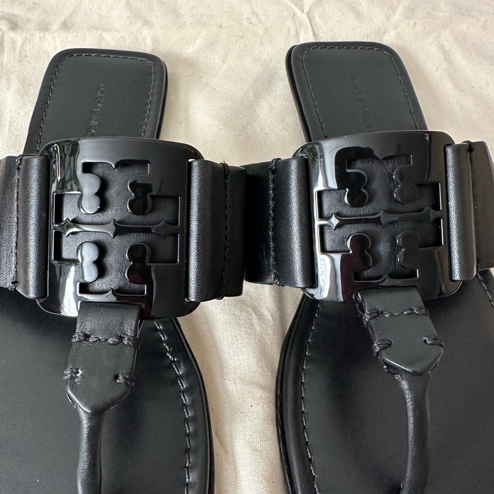 Tory Burch Georgia Leather Thong Sandal - Picture 6 of 8